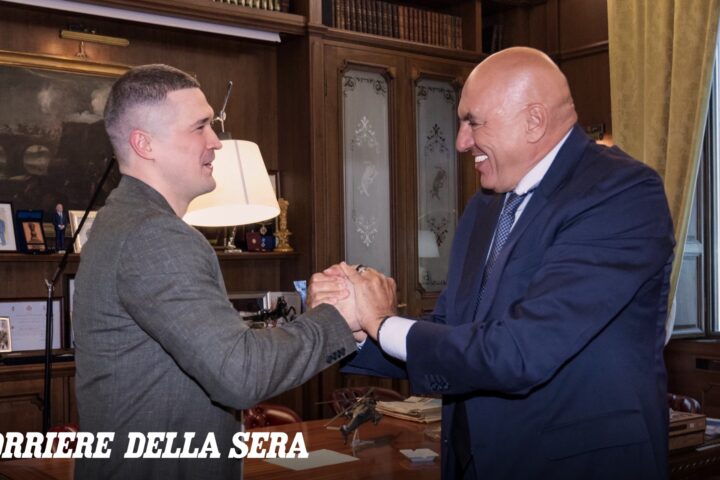 Mykhailo Fedorov, ex ministro della difesa ucraino, diventa consulente del Ministero della Difesa italiano