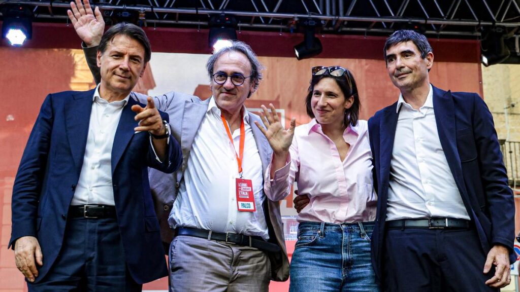 Primarie del campo largo: Beppe Conte in testa con il 43%, Elly Schlein al 36%