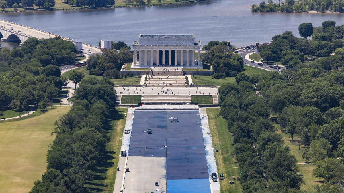 Reflecting Pool, il restauro sovraccarico di polemiche: Hearn scagionato, Trump critica la Procura