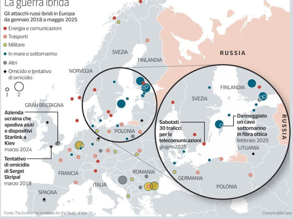 Sconfinamenti russi e pressione sul fianco est dell'Europa: il caso di Lipsia e altre intrusioni
