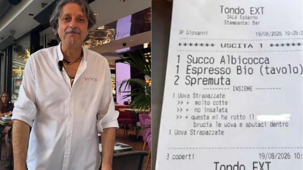 Scontro allo Victor Lab di Riccione, cliente denuncia frase volgare sullo scontrino