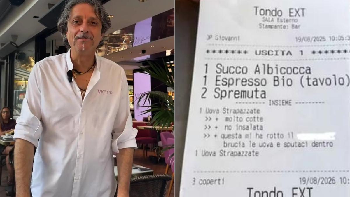 Scontro allo Victor Lab di Riccione, cliente denuncia frase volgare sullo scontrino