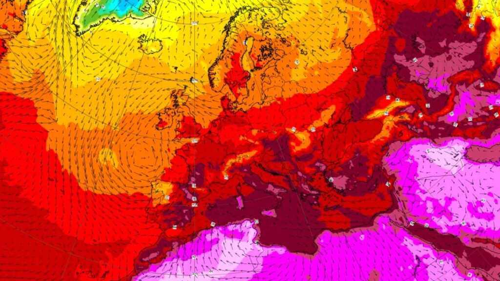 Settima ondata di caldo in Italia: picchi oltre i 40 gradi attesi tra il 26 e il 28 agosto
