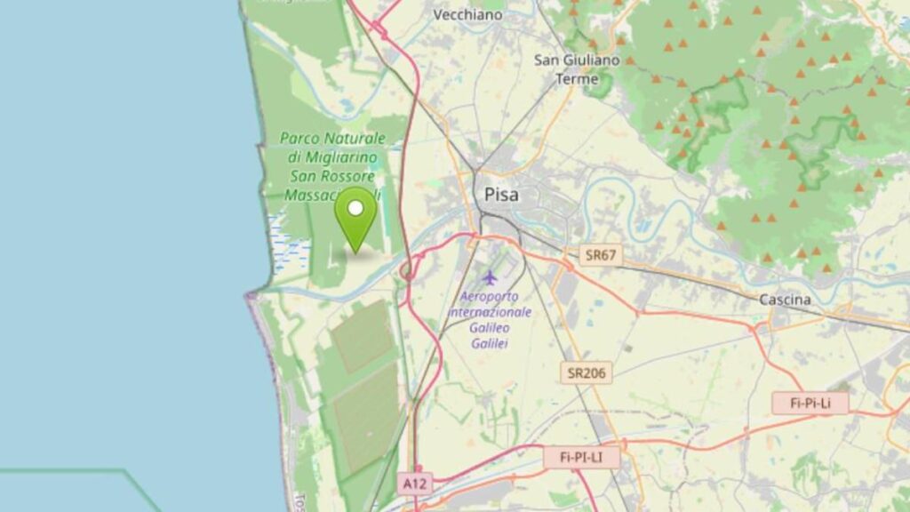 Terremoto in Toscana: scossa di magnitudo 4.3 avvertita in diverse province