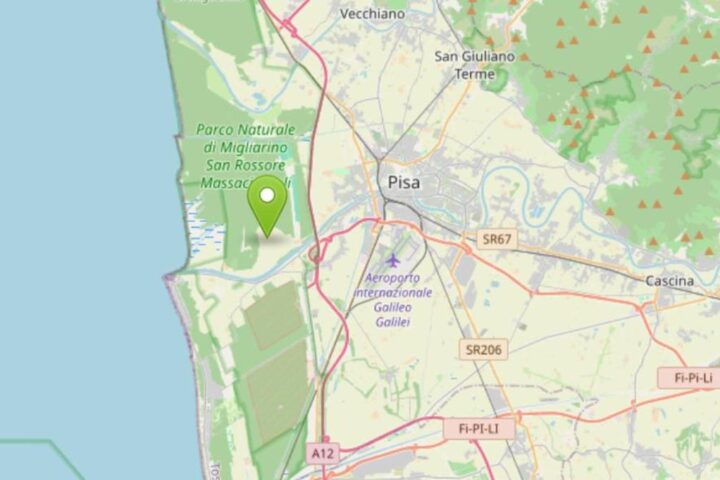 Terremoto in Toscana: scossa di magnitudo 4.3 avvertita in diverse province