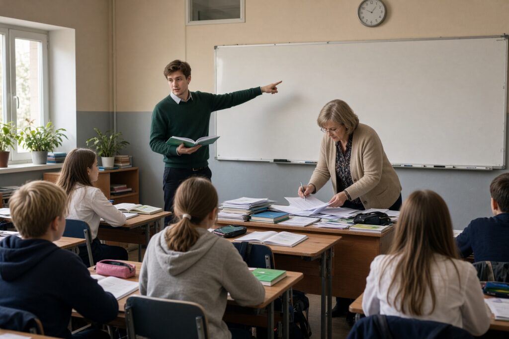 Oltre 40 mila studenti insegnano nelle scuole russe mentre il deficit dei docenti cresce