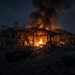 L’attacco russo su Kyiv lascia dodici morti e colpisce la rete ferroviaria