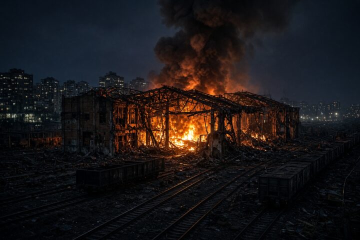 L’attacco russo su Kyiv lascia dodici morti e colpisce la rete ferroviaria