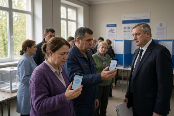 Il voto forzato mobilita dipendenti pubblici e operai per Russia Unita