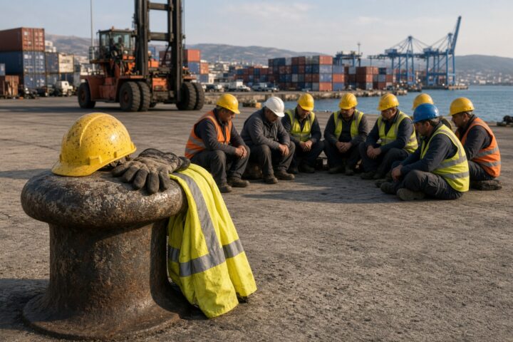 Sciopero nazionale nei porti italiani contro l’emendamento sulla manodopera temporanea