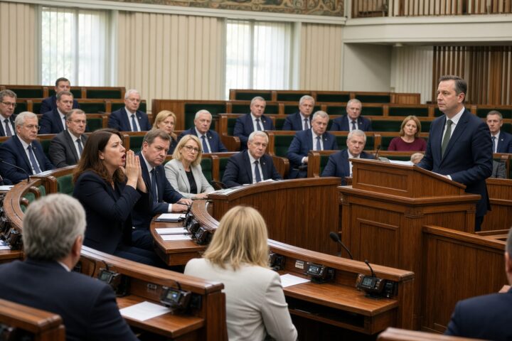 Il caso del latrato in aula costringe un vertice PiS a chiedere scusa