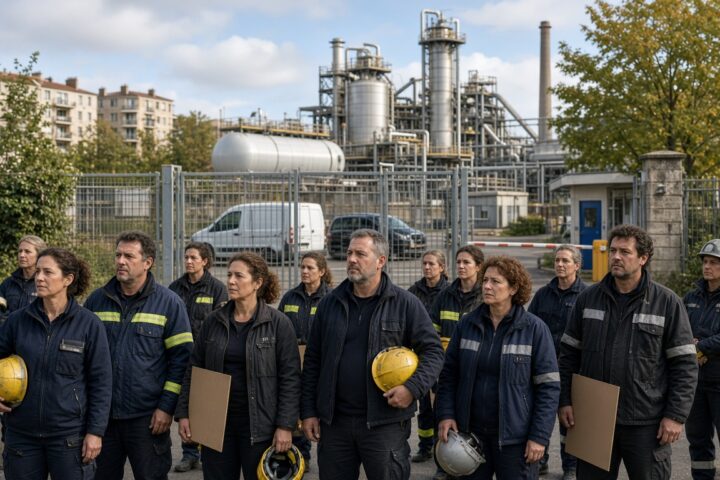 Sciopero dei lavoratori francesi dell’energia, adesioni al 59% contro la tariffa agente