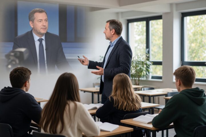 A Plzeň un ex collaboratore di Rossija Segodnja insegna storia nella scuola superiore