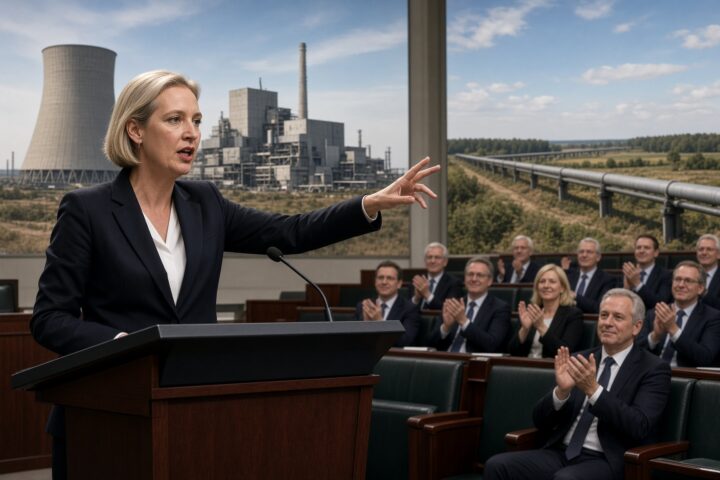 Weidel promette il ritorno a buoni rapporti con Mosca e alla riapertura del nucleare