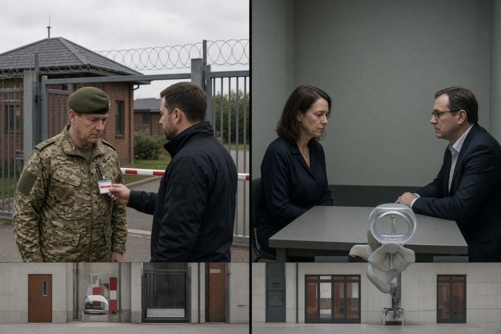Un legame personale ha fatto scattare l’allarme in una base britannica della Nato