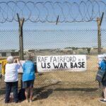 Arresti ed evacuazioni per allarme bomba vicino a base RAF Fairford in Inghilterra