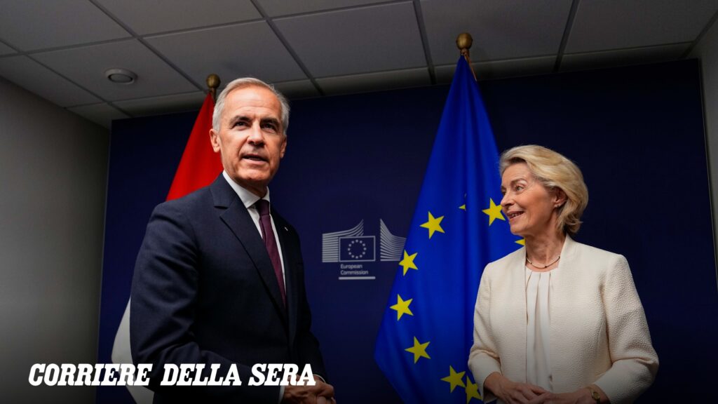 Carney al Parlamento europeo: intervento del premier canadese dopo le dichiarazioni di Trump