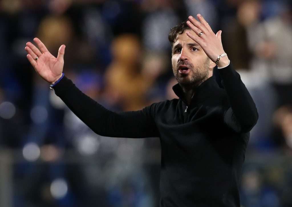 Cesc Fabregas elogia i giocatori del Como prima dell'esordio in Champions League: "Sono leggende per sempre"