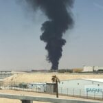 Colonna di fumo nero vicino all’aeroporto di Riyad, Arabia Saudita, allerta revocata dopo possibile pericolo