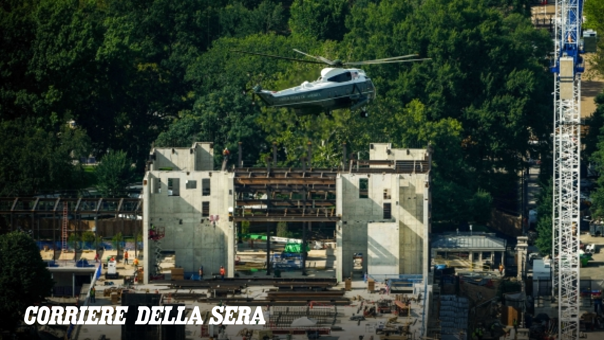 Corte Suprema approva la continuazione dei lavori sulla sala da ballo di Trump