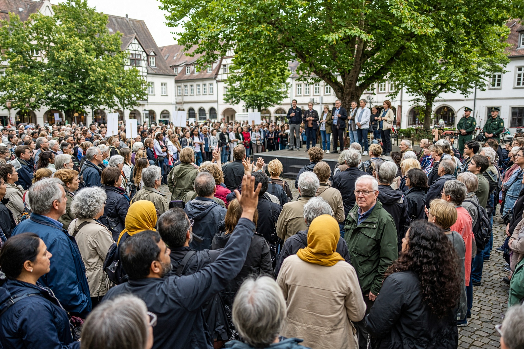 A Düsseldorf e Erftstadt la protesta contro AfD chiede anche il divieto del partito