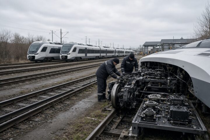 In Bielorussia mancano i ricambi: oltre dieci treni Stadler restano inutilizzati