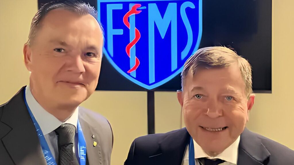 Fabio Pigozzi rieletto presidente della Federazione Internazionale di Medicina dello Sport a Santiago del Cile