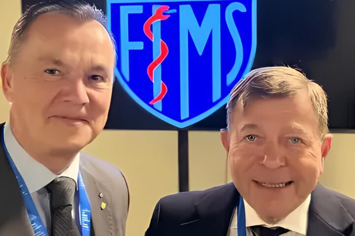 Fabio Pigozzi rieletto presidente della Federazione Internazionale di Medicina dello Sport a Santiago del Cile