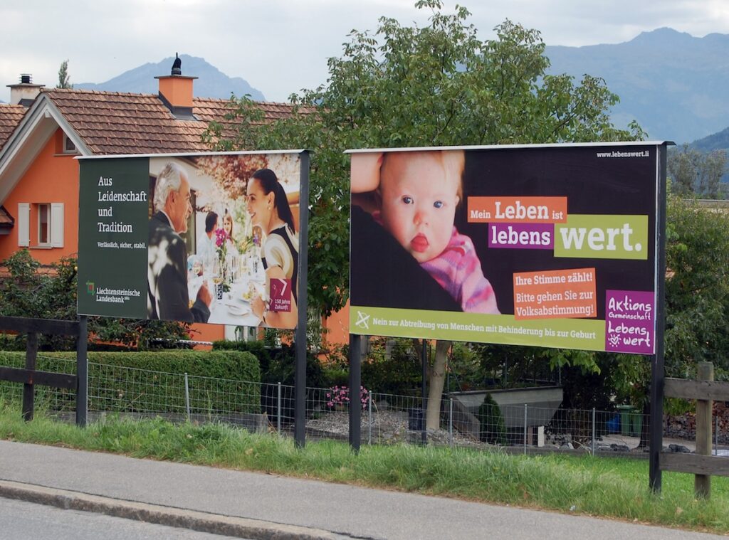 Il Liechtenstein approva una legge per legalizzare l'aborto, ma il principe potrebbe opporre veto