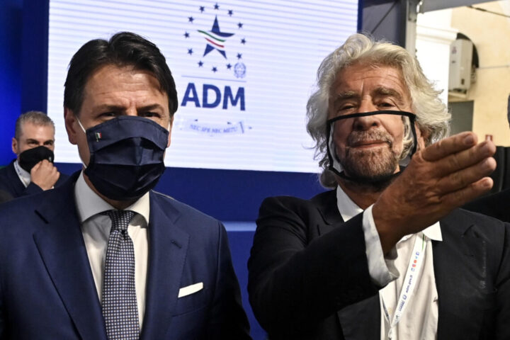 Il nuovo partito di Beppe Grillo e il simbolo del M5s: la causa e progetti per piattaforma con intelligenza artificiale