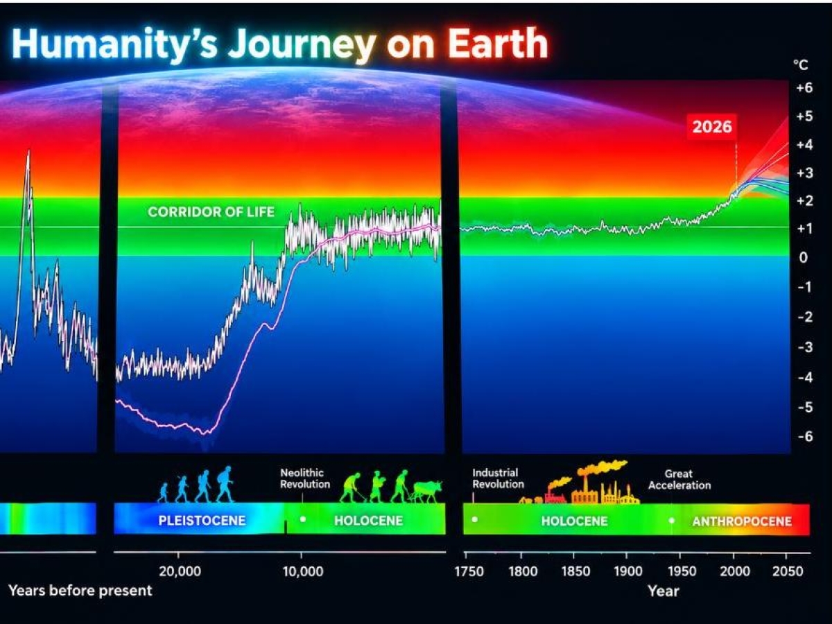 Il pianeta terra in pericolo: Johan Rockstrom avverte su crisi climatica e resilienza