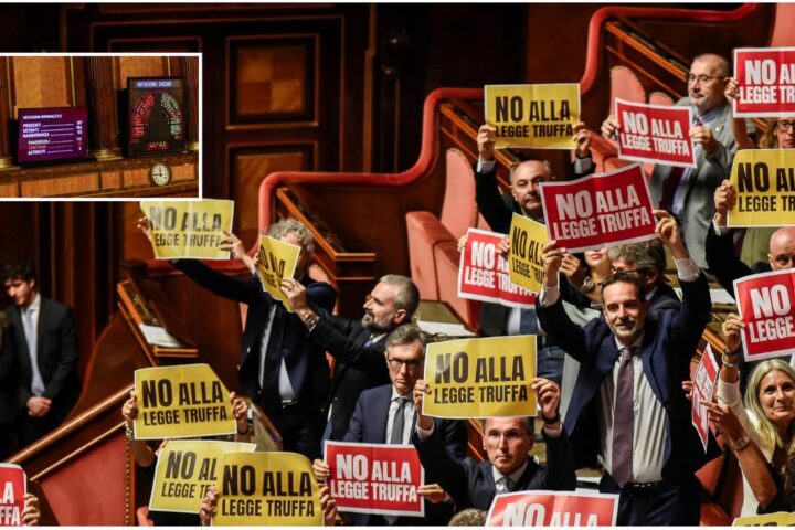 Il Senato approva la nuova legge elettorale con modifiche e proteste dell'opposizione