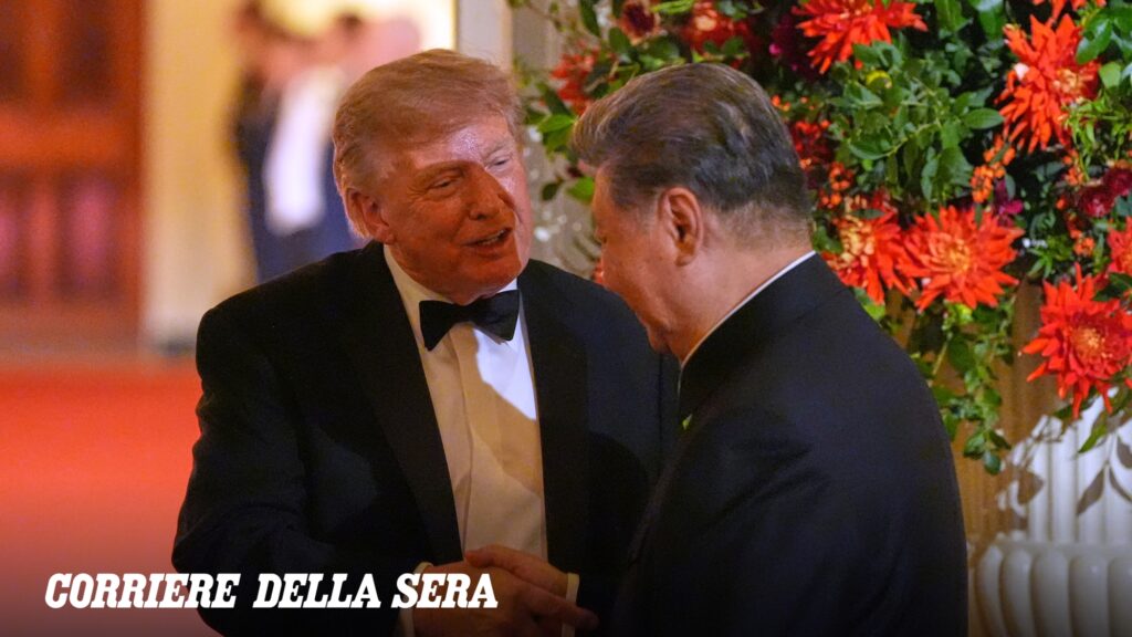 Il vertice tra Trump e Xi alla cena con Musk, Huang di Nvidia e Tim Cook