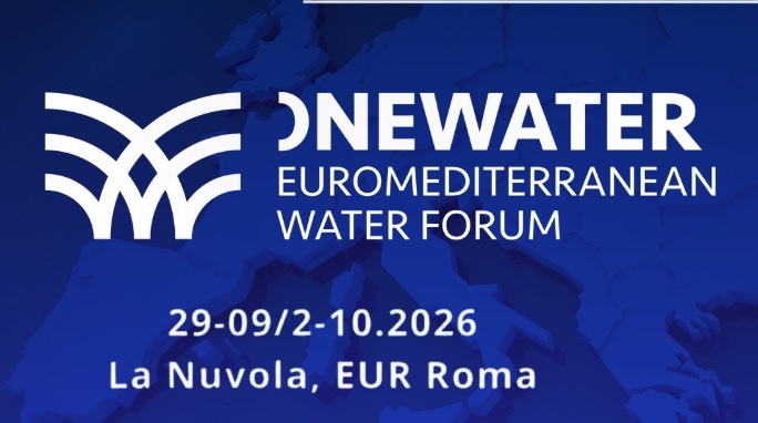 Indagine sull'economia idrica smart al Forum Euro-Mediterraneo a Roma dal 30 settembre al 2 ottobre