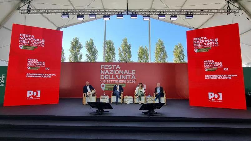 Inizia la Festa dell'Unità a Reggio Emilia: assenti i rappresentanti del governo