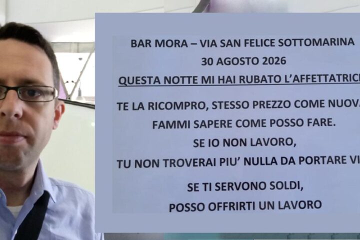 La vittima di furto offre lavoro al ladro: "Se hai bisogno di soldi, ti assumo"
