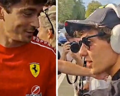 Leclerc e Antonelli arrivano al paddock in stile: il GP d’Italia si avvicina