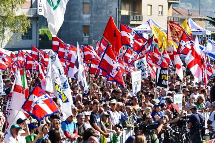 Lega, raduno a Pontida con il ricordo di Bossi e appello per un progetto settentrionale e meridionale