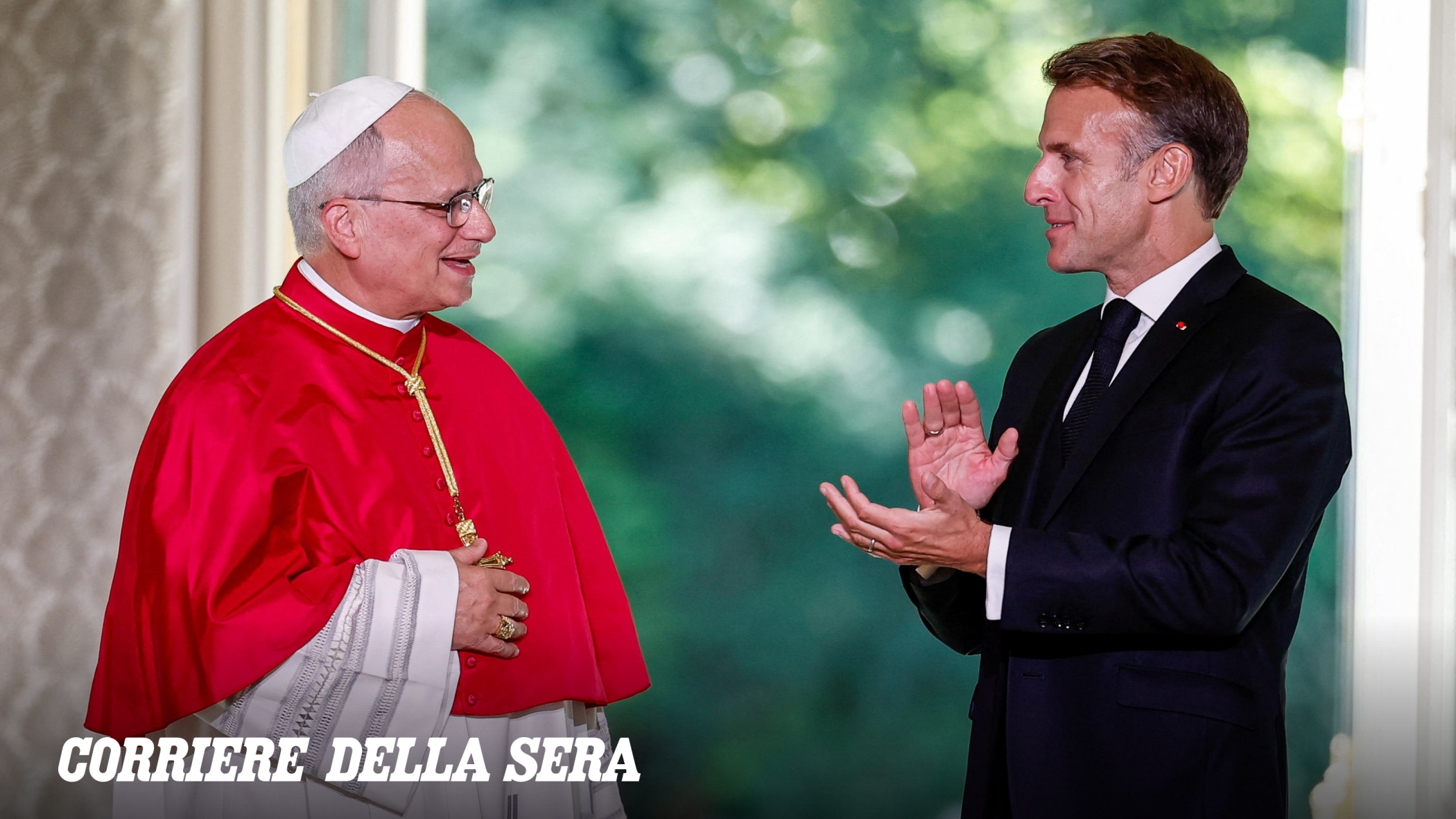 Leone XIV all'Eliseo: «La guerra non è inevitabile, servono dialogo e diplomazia»