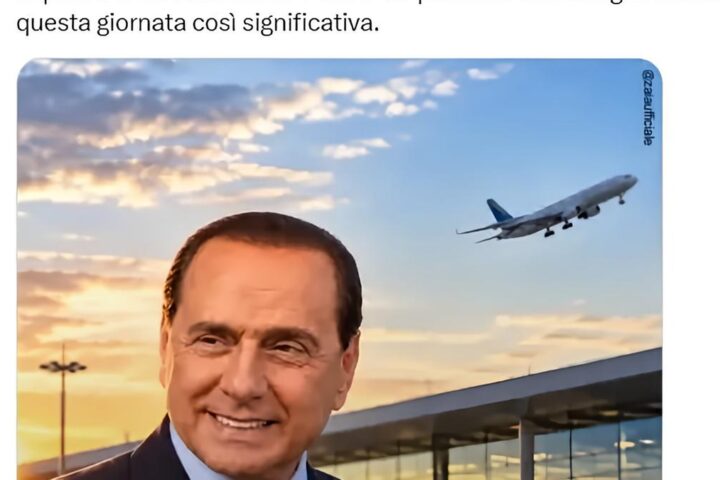 Malpensa diventa aeroporto Milano Malpensa Silvio Berlusconi: orgoglio di Marina, assente Sala