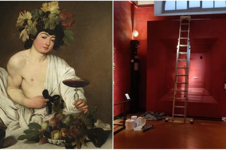 Maltempo a Firenze: infiltrazioni d'acqua agli Uffizi e chiusura temporanea della sala del Caravaggio