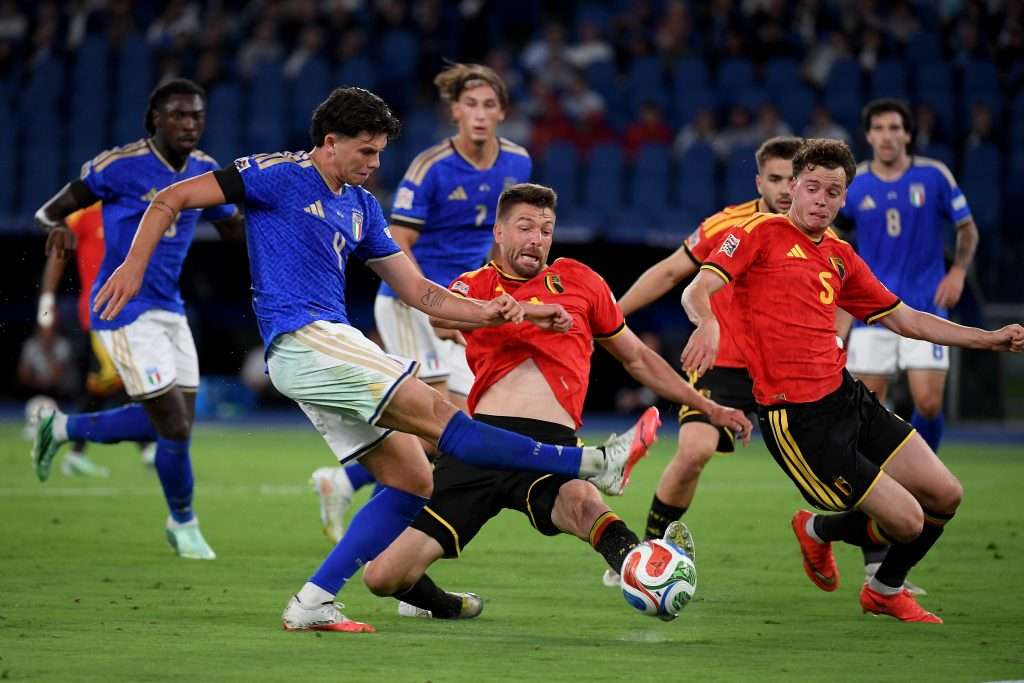 Mancini: fischi 'normali' dopo la deludente sconfitta dell'Italia contro il Belgio