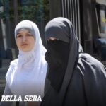 Marine Le Pen propone un referendum per vietare il velo islamico, suscitando divisioni nella destra francese