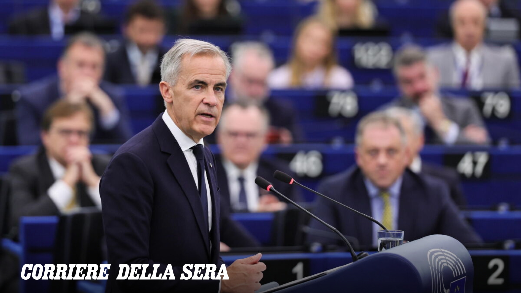 Mark Carney cita Goethe e la quercia nel suo discorso a Strasburgo