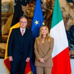 Meloni incontra De Wever: rilanciare l'alleanza economica tra Italia e Belgio