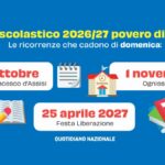 Ponti scolastici ridotti nel 2026/27: ecco le festività che coincideranno con il fine settimana