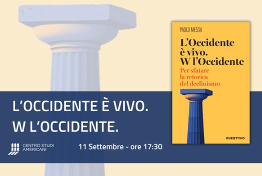 Presentazione del libro di Paolo Messa al Centro Studi Americani il 11 settembre