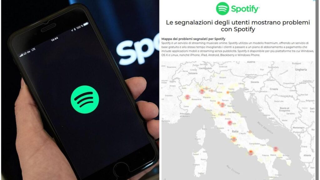 Spotify non funziona oggi: disagi segnalati in Italia e nel mondo