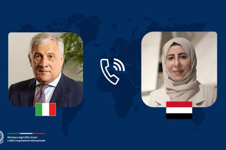 Tajani discute con Al-Zouba: focus su escalation yemenita e libertà di navigazione nel Mar Rosso