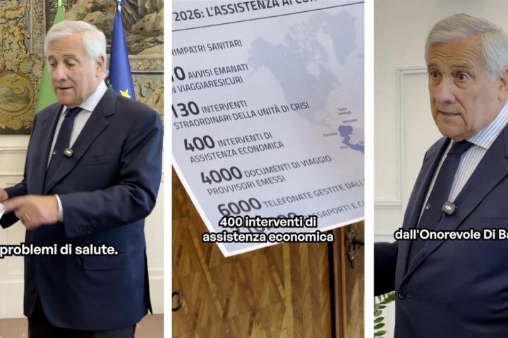 Tajani: il piccolo Younes rientra in Italia grazie alla Farnesina dopo l’incidente in Egitto